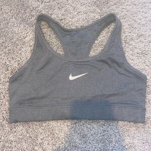 Nike Women's Dri-FIT Charcoal Sports Bra